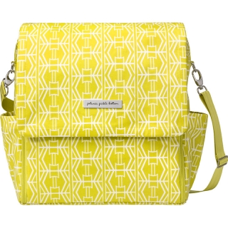 Сумка для мамы Petunia Boxy Backpack: Electric Citrus
