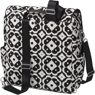 Сумка для коляски Petunia Boxy Backpack: Licorice Blossom