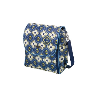 Petunia Boxy Backpack: Mystic Mykonos