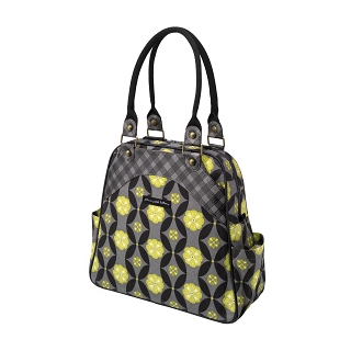Petunia Sashay Satchel: Midnight Mums
